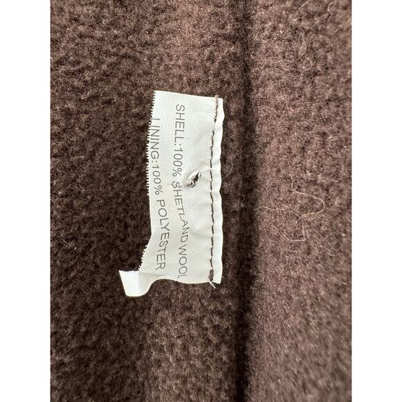 Pendleton Mens Vest Sz L Shetland Wool Reversible Speckled Full Zip Outdoor Work - Picture 10 of 13